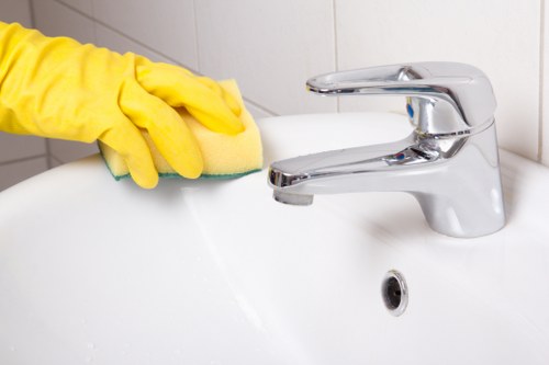 Well-maintained EC1 office interior after professional cleaning