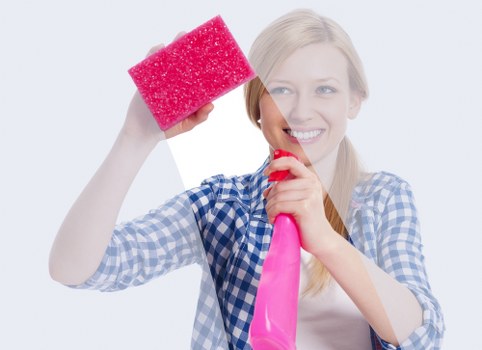 Close-up of stain treatment on a carpet in EC1 property