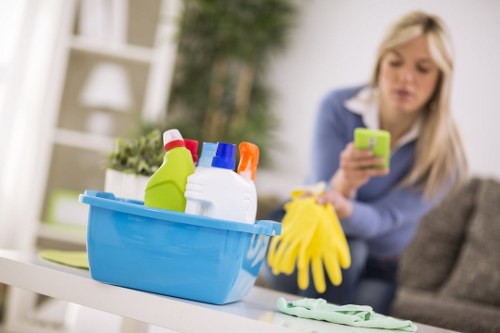 Detailed carpet care process for EC1 properties