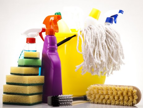 Commercial office cleaning equipment used in EC1 offices